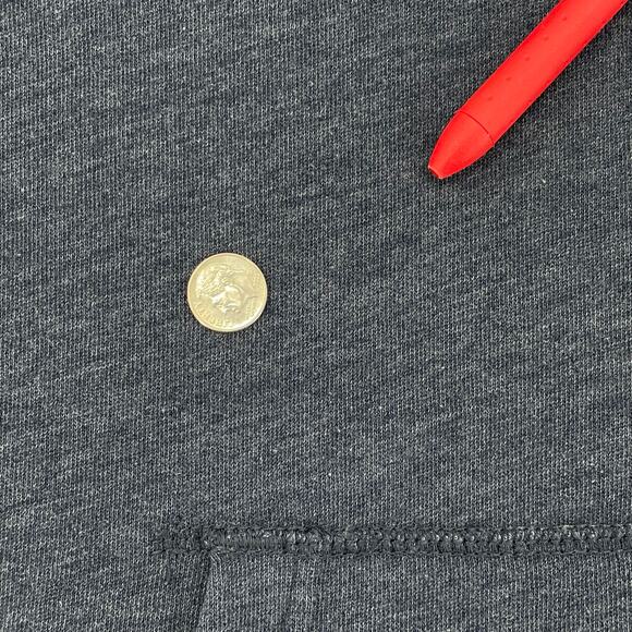 Abercrombie & Fitch Muscle Hoodie Full Zip, Blue Sz. L Outdoor Y2K *READ* - Picture 10 of 10